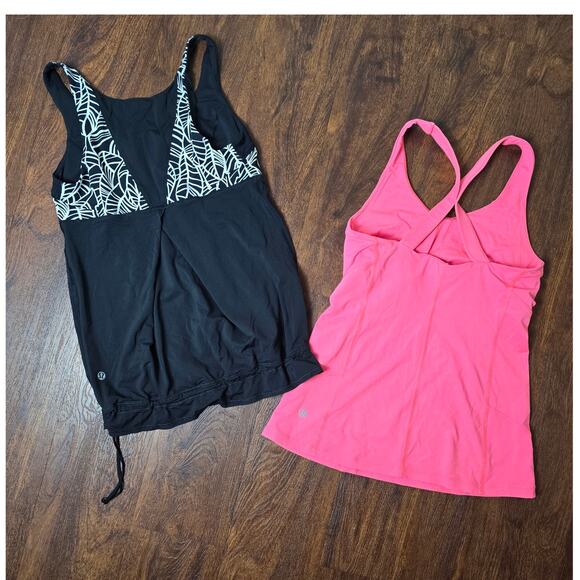 Lululemon Run: Ta Ta Topper & Kanto Catch Me Tank Flash Light, Size 6 - Picture 6 of 12